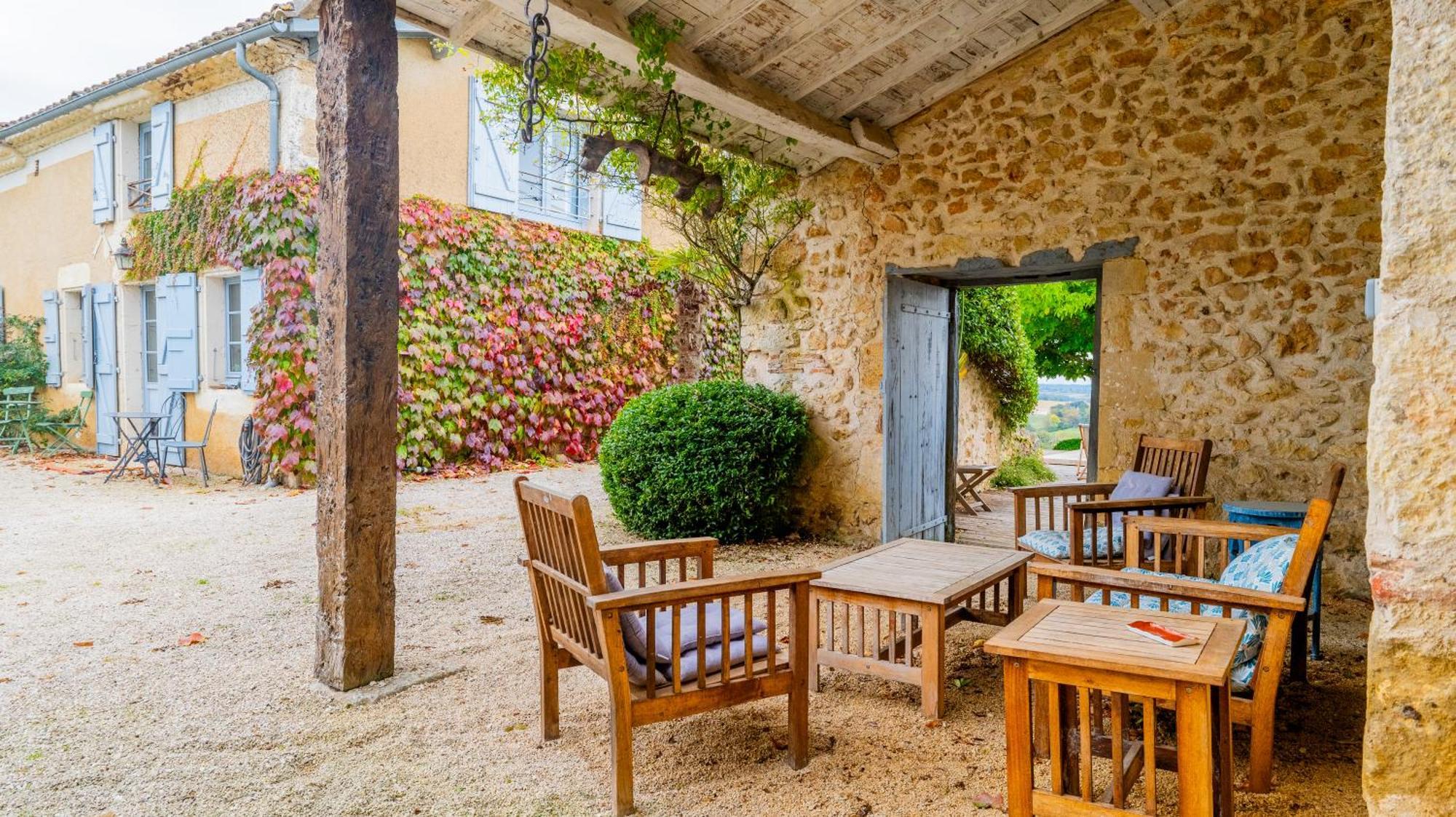 مبيت وإفطار Sainte-Christie Propriete Le Monneton المظهر الخارجي الصورة